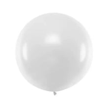3pz Globos Gigantes Payaso Esféricos Numero 36 Colores Perla Blanco - GLOBO PAYASO - detalle
