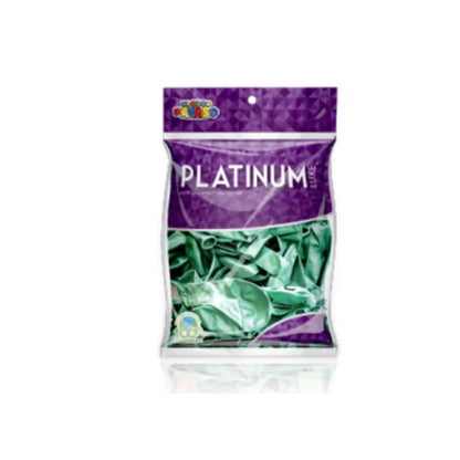 25pz Globos Platinum Globo Payaso Elige Color #12 Decoracion Verde - GLOBO PAYASO - uso