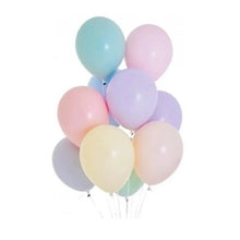 50pz Globos Payaso Macarron N#9 Varios Colores Pastel Fiesta - GLOBO PAYASO - vista lateral