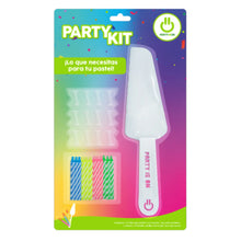 Party Kit Party Is On Palita Pastelera Velas Con Soporte - PARTY IS ON