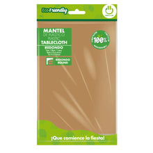 Mantel de Plastico Redondo Dorado 213 cm Party is on - Fabricas selectas