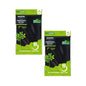 2pz Manteles Redondo Plástico Party Is On Desechable Fiesta Negro - PARTY IS ON