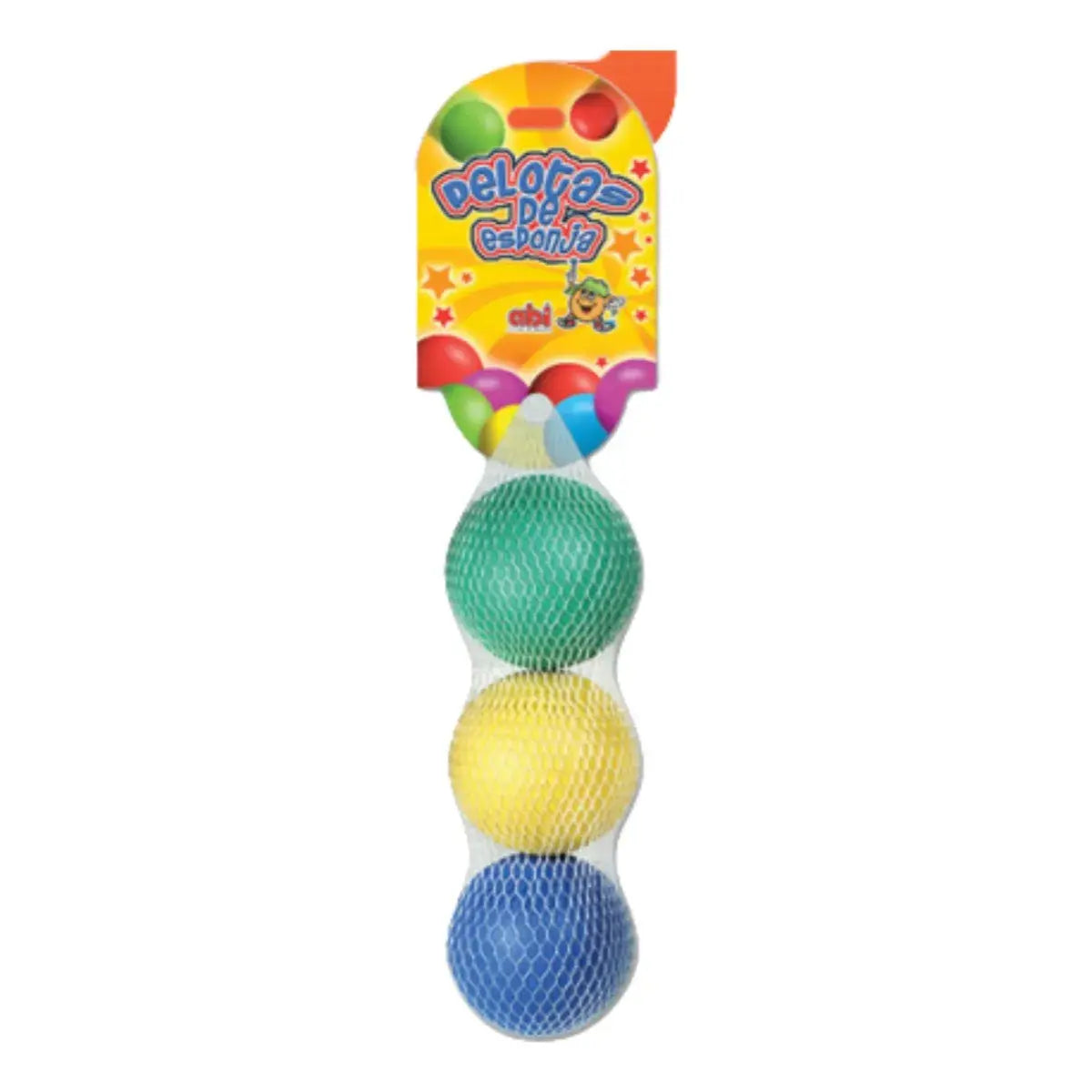 PELOTA SATELITE ABI 2.5" RED C/3 - ABI