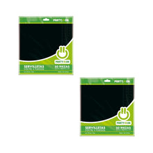 100pz Servilletas De Papel Party Is On Color Negro Fiestas - PARTY IS ON