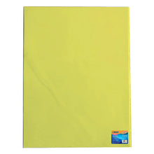 10 piezas Foamy tamaño pliego 70 x 95 cm, color amarillo claro MAE - Mae