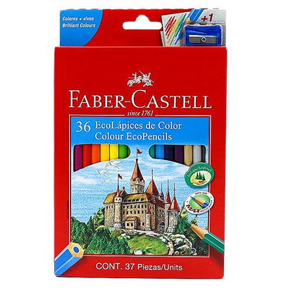 Faber-Castell 36-Colour Eco-Pencils - Faber Castell - vista lateral