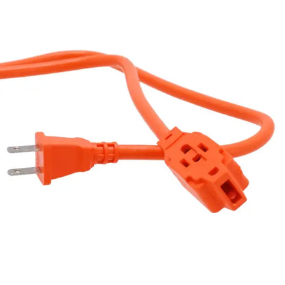 Sanelec 2406 Extensión Uso Rudo 2 M, Naranja - Sanelec