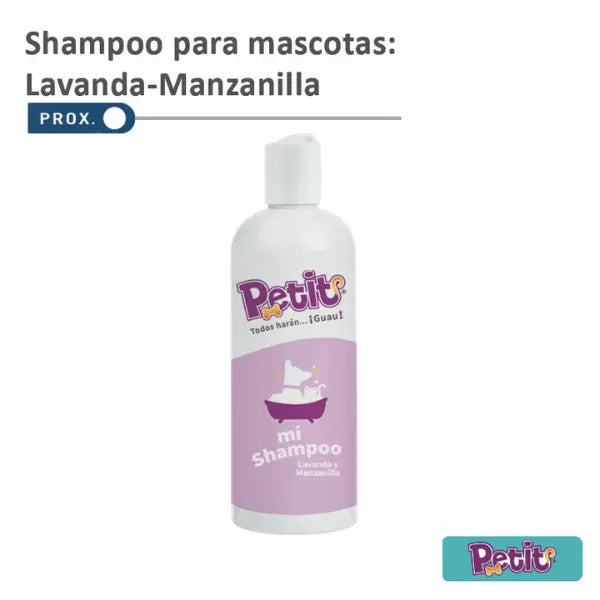 Shampoo Perros Lavanda Manzanilla De 500Ml Para El Cuidado De La Piel AKSI PETIT - Aksi