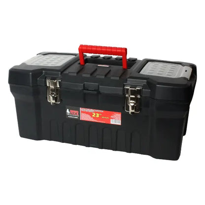 CAJA HERRAMIENTA 23" BROCHE METALICO DOGOTULS - Politec - vista lateral
