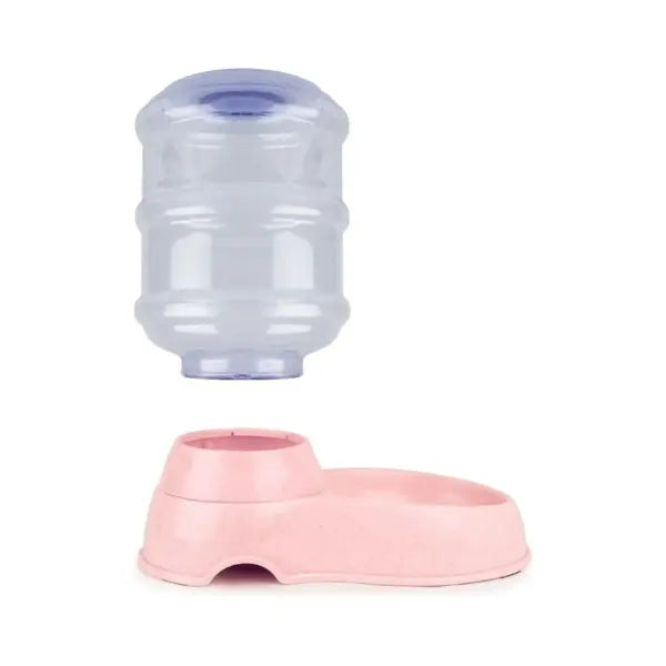 Alimentador Automatico Mascotas Grande de Color Rosa AKSI PETIT - Aksi - empaque
