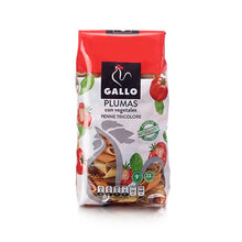 Plumas Con Vegetales 450gr - Cesarfer - vista lateral