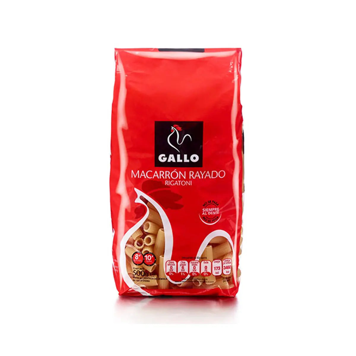 Macarron Rayado 450gr - Cesarfer