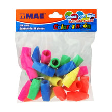 Goma Lapiz Tipo Capuchon Bolsa 25 pzas MAE - Mae