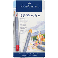 Faber-Castell Colores Goldfaber Acuarelables Para Arte con 12 Distintos Colores, estos lápices acuarelables permiten crear dibujos detallados como efectos de acuarela teniendo una experiencia creativa - Faber Castell - accesorios