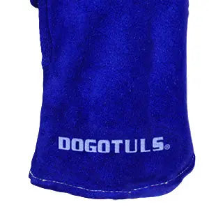 Guante Soldador Azul Dogotuls Refuerzo Palma Hilo Kevlar - Dogotuls
