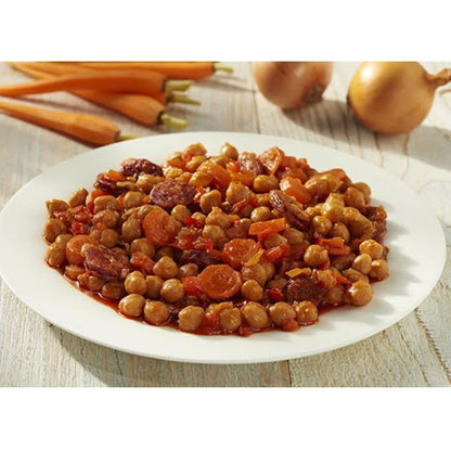 Garbanzos con Chorizo 425g - Cesarfer - vista lateral
