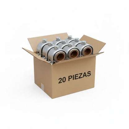 Chumacera 5/8" Soporte De Rodamiento Para Eje Cnx Inner 20 Pzs - CNX - detalle