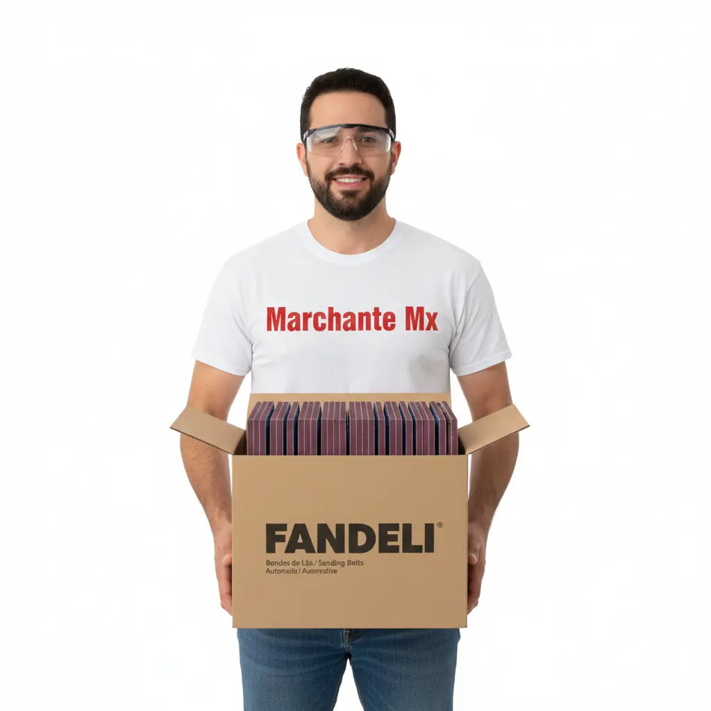 5 PZS BANDA X-86 060 FANDELI4 X 24 PULGADAS FANDELI - Fandeli - empaque