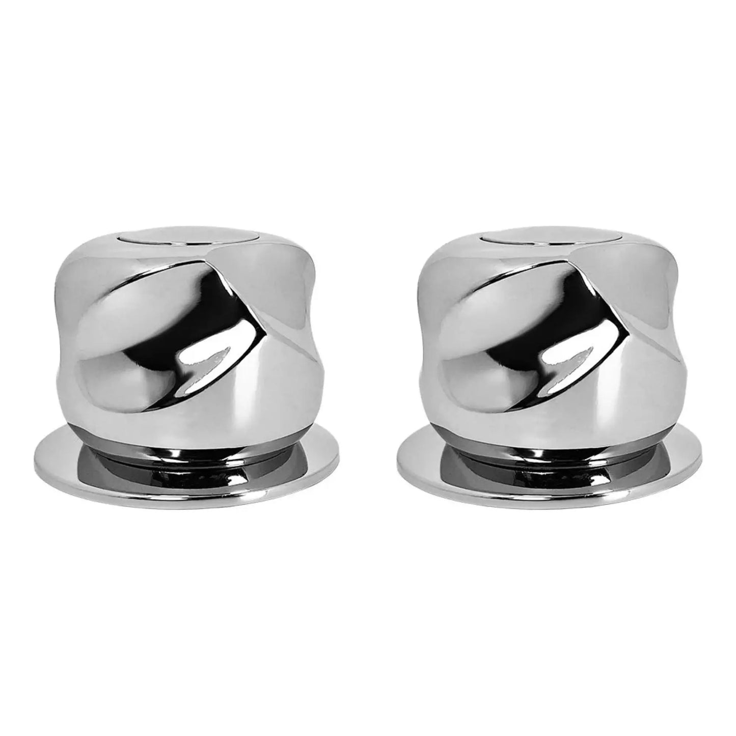 JUEGO DE MANERALES CROMO CON CHAPETÓN  (MATERIAL ZINC) Hidroflud - HIDROFLUD - detalle