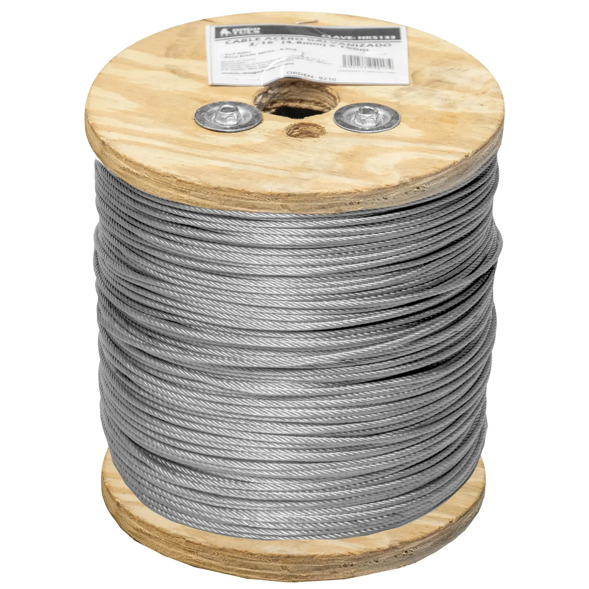 Cable Acero Galvanizado Dogotuls 1/16 7 x 7 100m - Dogotuls - detalle