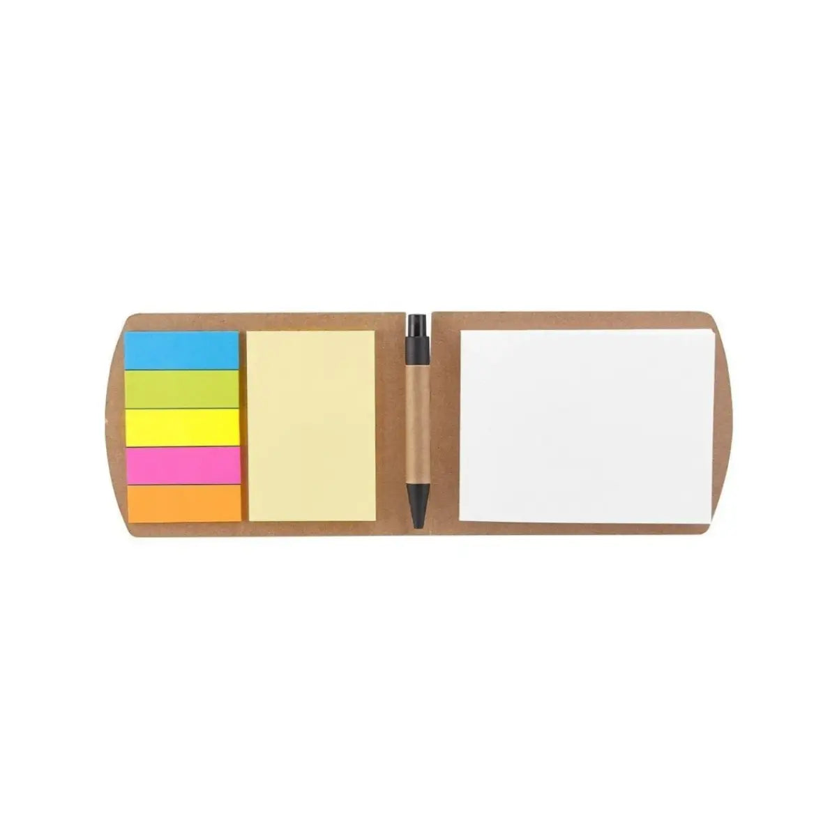 Porta Notas Petrucci Beige Promoopcion - Promoopcion - vista lateral