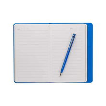 LIBRETA FUNNE AZUL PROMOOPCION - Promoopcion - vista lateral