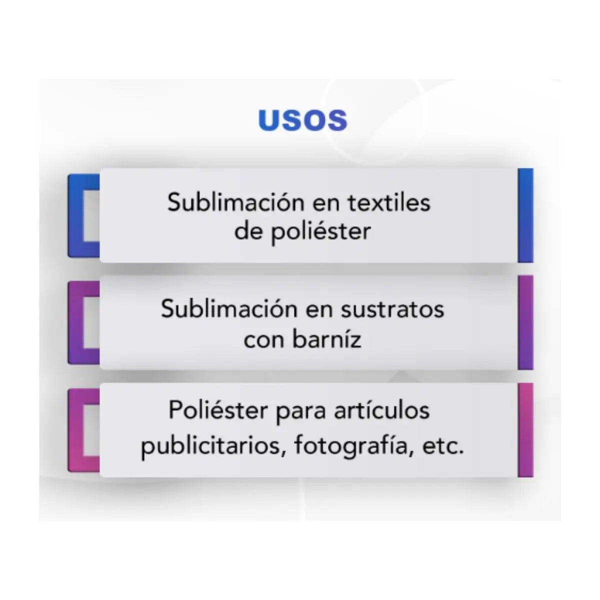 Papel Para Sublimación Sublimar Carta Kronaline 125 Hojas - Kronaline - vista trasera
