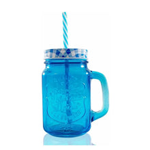 12pz Mason Jar Ice Cold Drink Grabado de 16oz COLORES SURTIDOS - Drink Lab - contenido