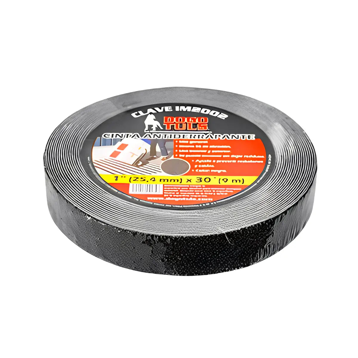 Cinta Antiderrapante 25,4mm X 9m Dogotuls Abrasivo - Dogotuls - detalle