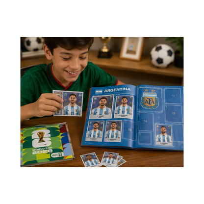 Copa Mundial 2026 Album Pasta Suave + 25 Sobres Panini