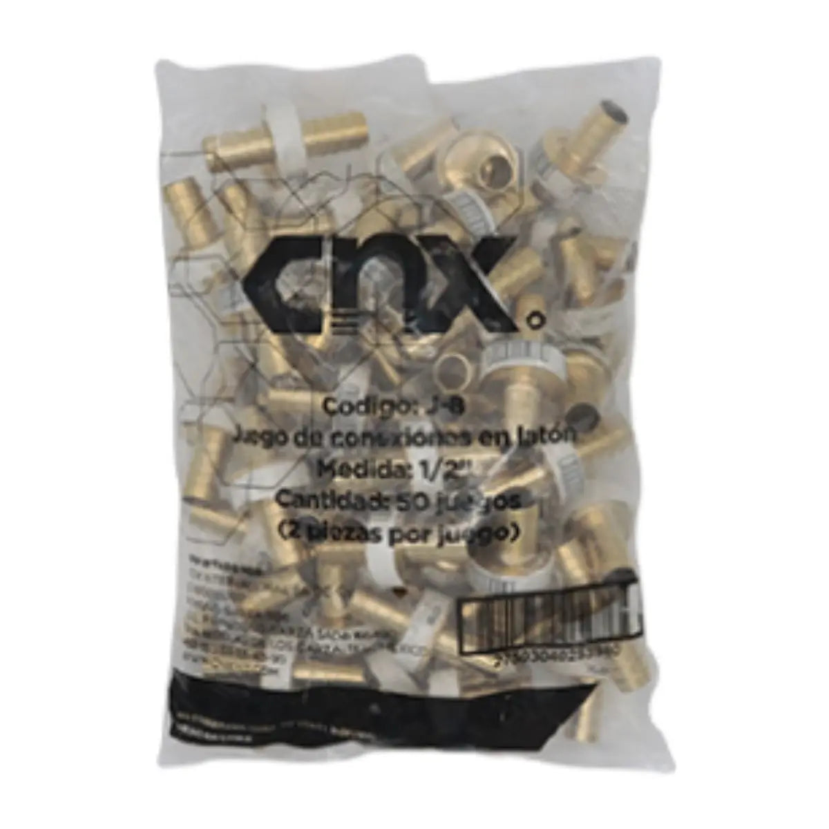 Juego de Conexiones CNX Laton 1/2" - CNX
