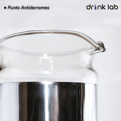 Jarra Aurora Vidrio Asa Color Negro 1l Hogar - Drink Lab