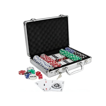 Maletin Poker Bellagio Gris Promoopción - Promoopcion - vista lateral