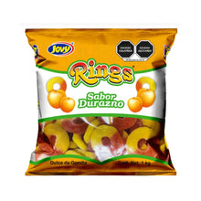 Bolsa de Gomitas Rings Aros De Durazno Crazy Gummy 1 Kg Jovy - Jovy