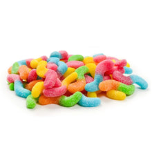 Gomitas Worms Gummies Neon Jovy Gomita Acida Surtido 1kg - Jovy - vista lateral