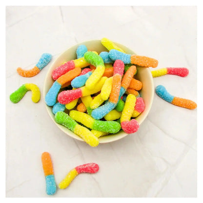 Gomitas Worms Gummies Neon Jovy Gomita Acida Surtido 1kg - Jovy