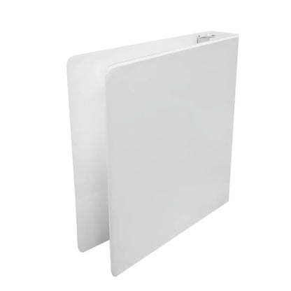 Carpeta Panoramica Blanca Cristal Kinera 4 Pulgadas - Kinera - vista lateral