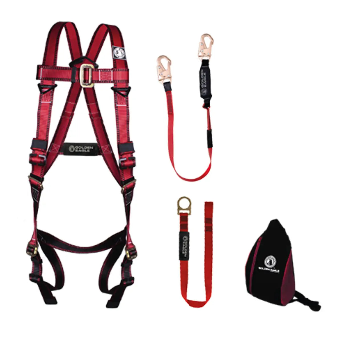 Kit Sistema Básico Protección Contra Caídas Golden Eagle - Golden Eagle - vista lateral