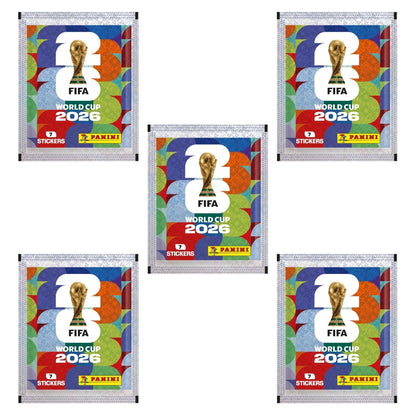 Copa Mundial 2026 5 Sobres Estampas Panini