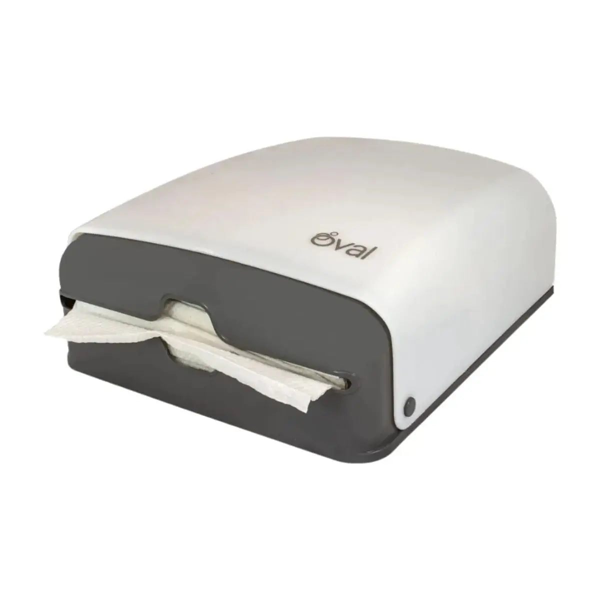 Set Despachador Interdoblada + Despachador Junior Eco PP Blanco - Oval - vista trasera