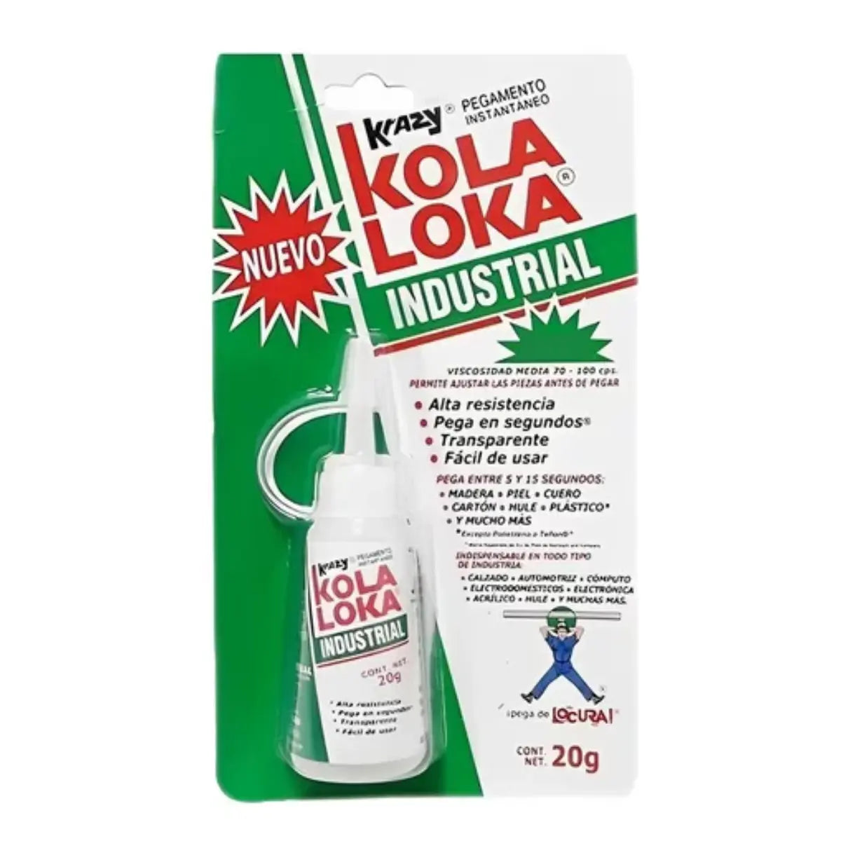 Pegamento Industrial Kl3200-20 G Kola Loka Viscosidad Alta - Kolaloka - detalle