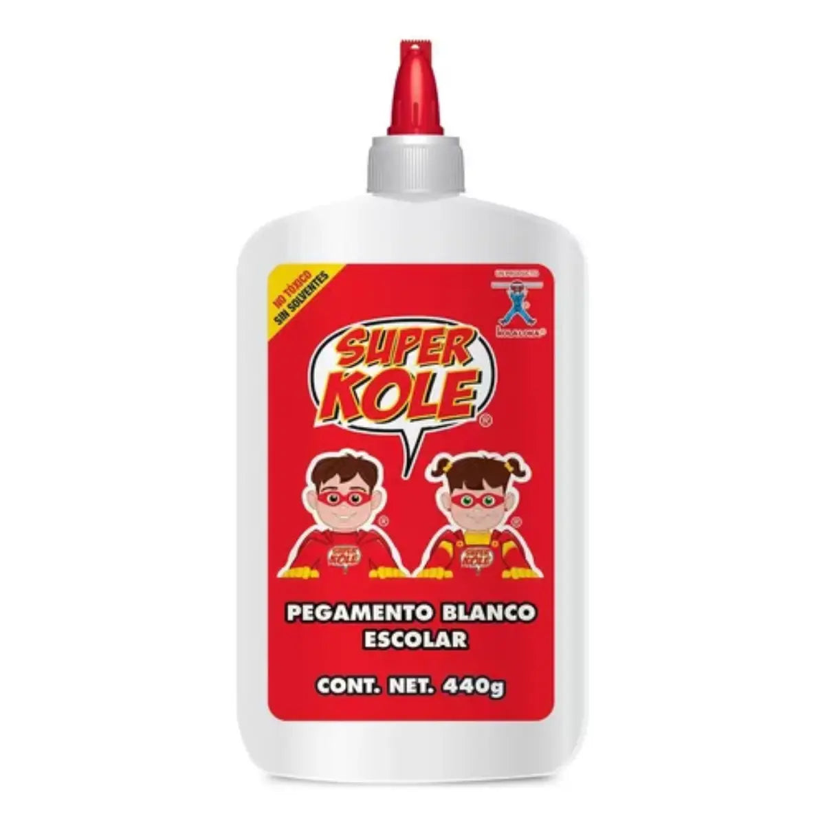 12pzs Super Kole 440 Gramos Pegamento Blanco Kolaloka - Dogotuls - contenido