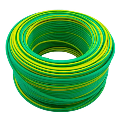 Keer 4083 Cable THW, Calibre 12, color verde, 100 m - Sanelec