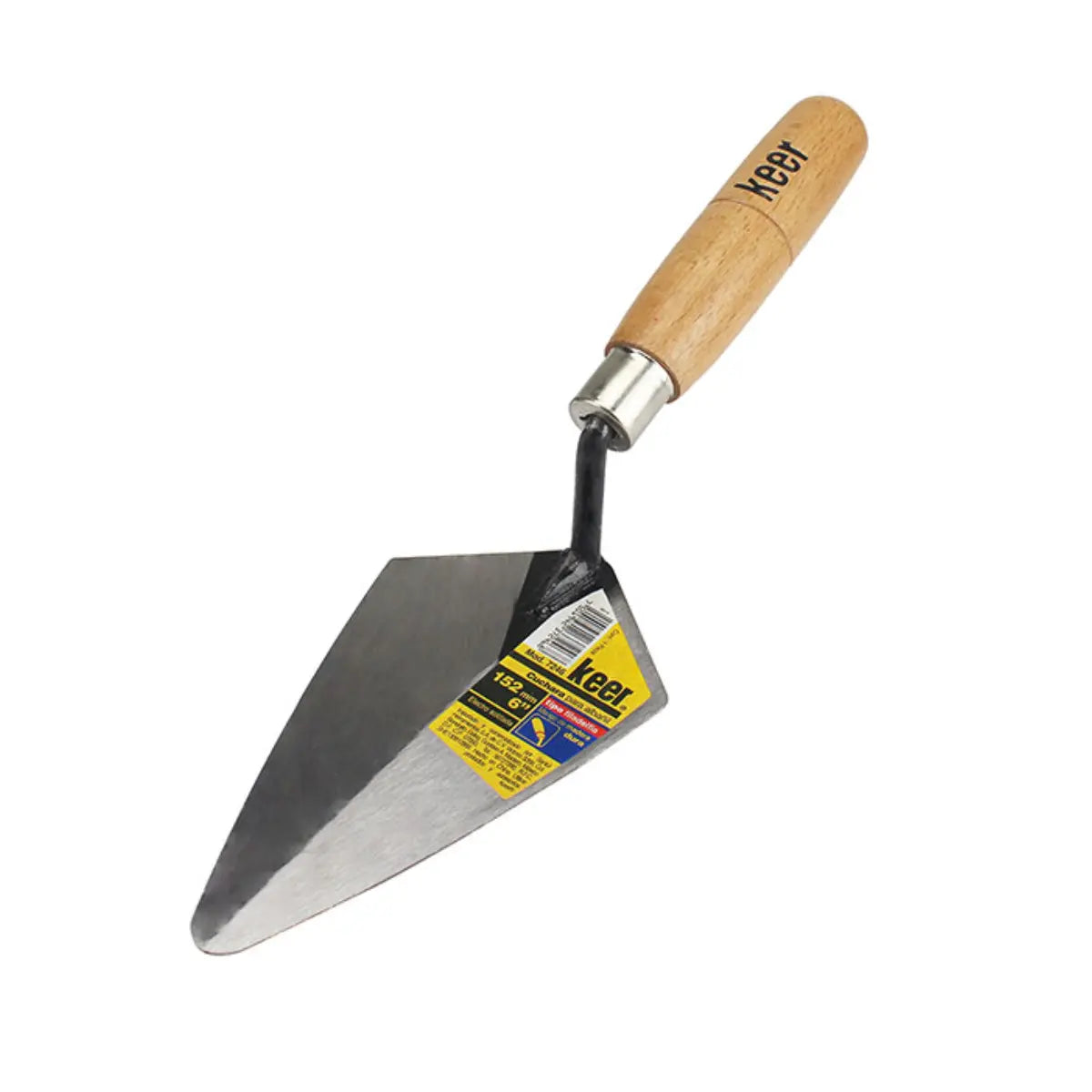 Cuchara Tipo Filadelfia para Albañil 6" Keer - Kronaline