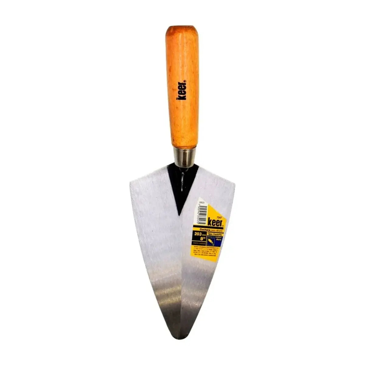 Cuchara Tipo Filadelfia para Albañil 8" Keer - Kronaline