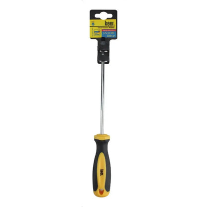 Desarmador plano  3/16  x 4 ma ngo bimaterial, minimo a surtir 6 pzas - Kronaline - vista lateral