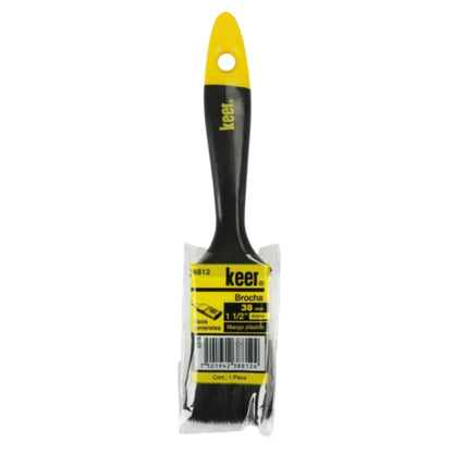 Brocha Mango De Plástico 1 1/2 Pulgadas Santul-keer 8812 - Kronaline - vista lateral