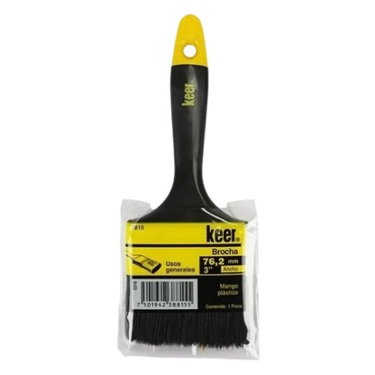 Brocha Mango de Plástico 3 Pulgadas Santul-keer 8815 - Kronaline - detalle