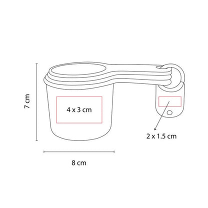 TAZA MEDIDORA ZARY PROMOOPCION - Promoopcion - vista lateral