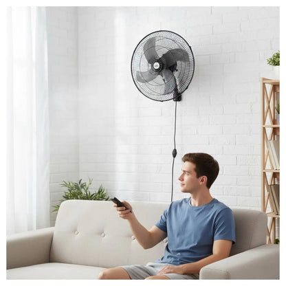 Katoa Ventilador Pared 18" 3 Velocidades 50 W Giratorio 6PZ - CNX - detalle